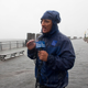 Jim Cantore, an on-camera meteorologist for The Weather Channel, reports on Hurricane Irene.